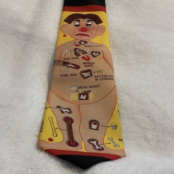 Ralph Marlin Operation Game Vintage Collectible‎ Tie Men 1996 USA Father Doctor - Picture 3 of 7